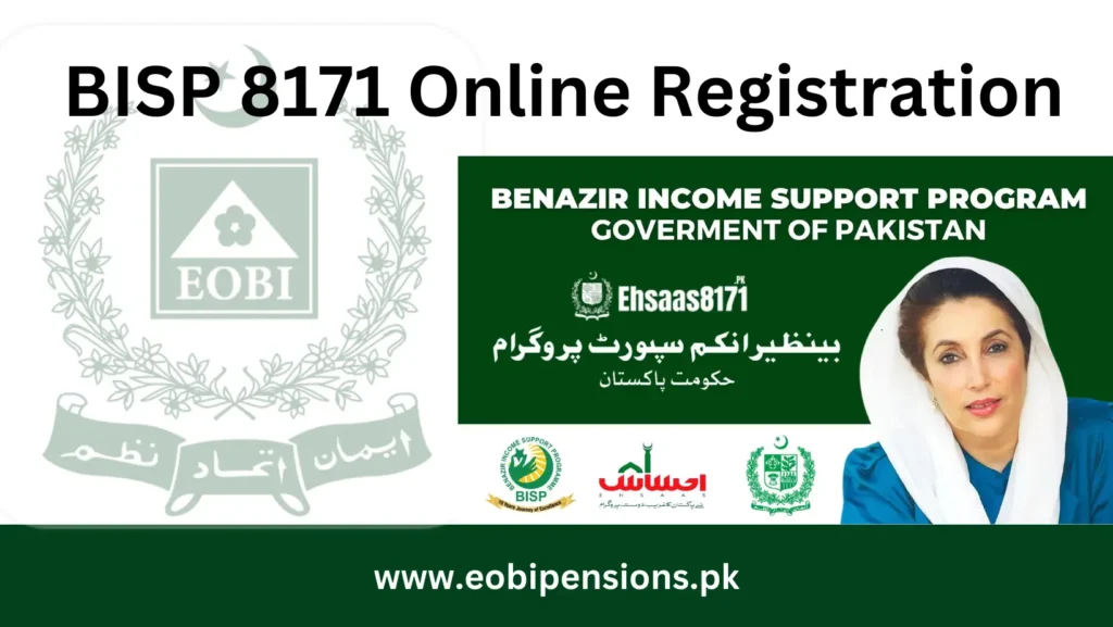 BISP 8171 Online Registration Check by CNIC