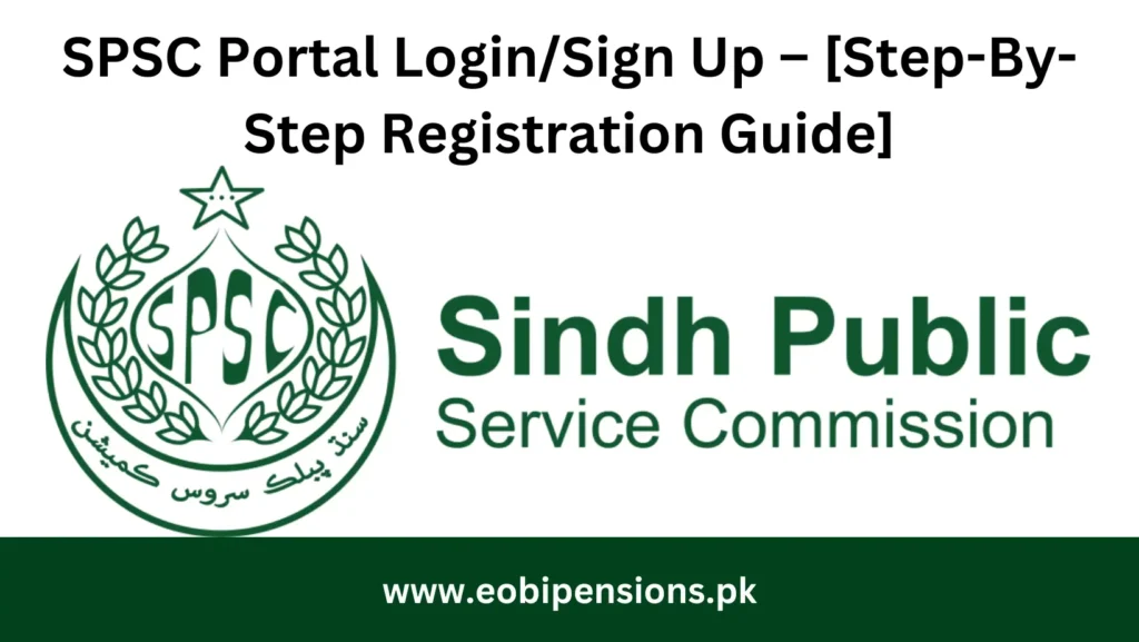 SPSC Portal LoginSign Up