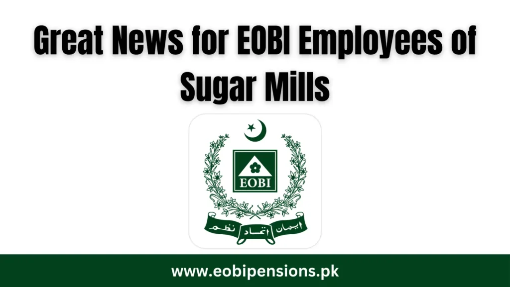 sugar mills offer 150000 rupees bonus to eobi employees