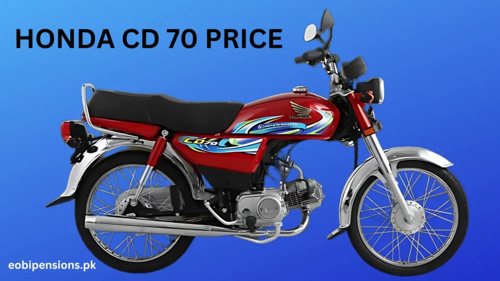 Honda CD 70 Price in Pakistan Blue