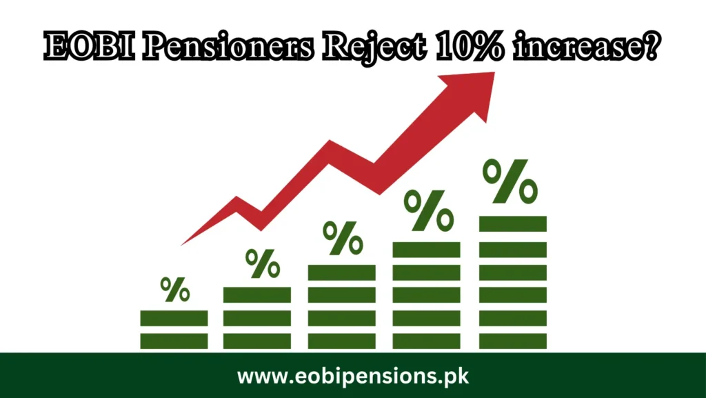 Pensioners Reject 10% Increase